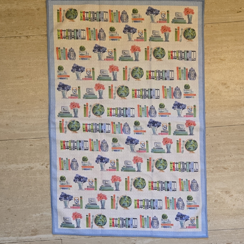 Keva Patterned Tea Towel